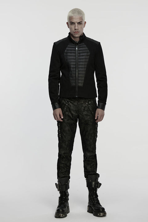 Sargjacke im Punk-Militärstil