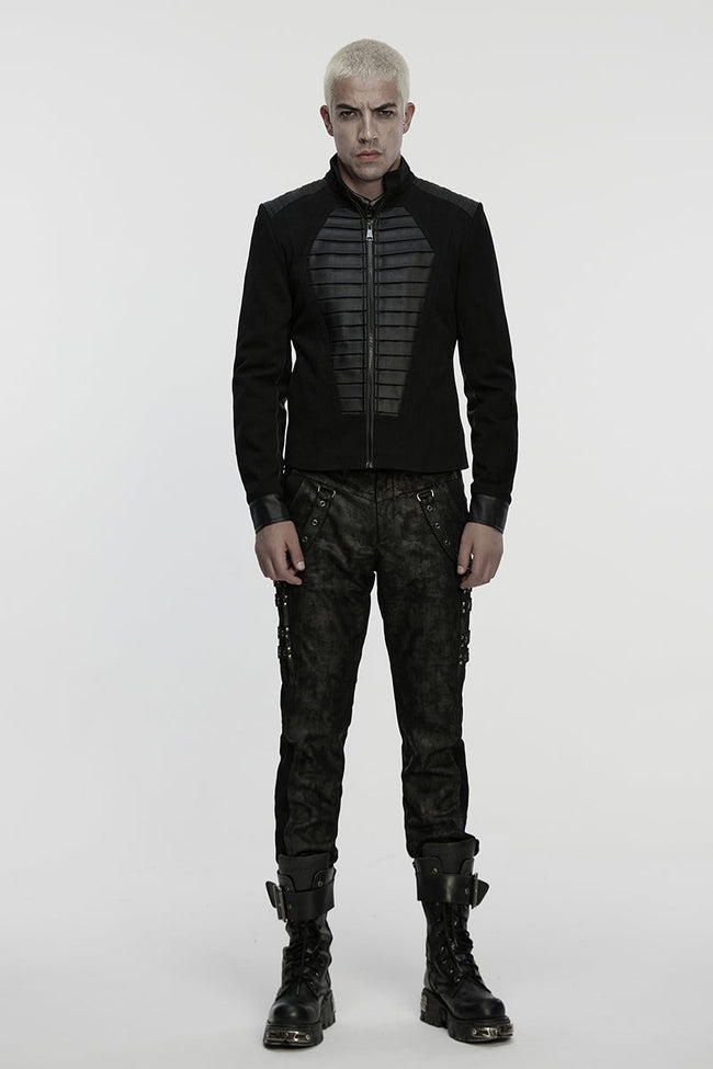 Sargjacke im Punk-Militärstil
