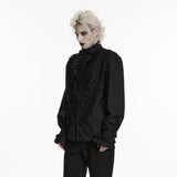 Goth Palace Herren-Spitzenhemd
