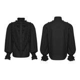 Goth Palace Herren-Spitzenhemd