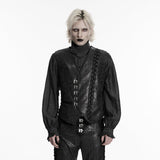 Steampunk-Weste mit asymmetrischer Form