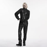 Steampunk-Weste mit asymmetrischer Form