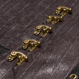Steampunk-Weste mit asymmetrischer Form