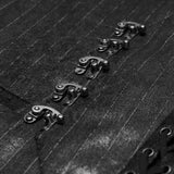 Steampunk-Weste mit asymmetrischer Form