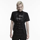 Punk-Weste mit offener Struktur