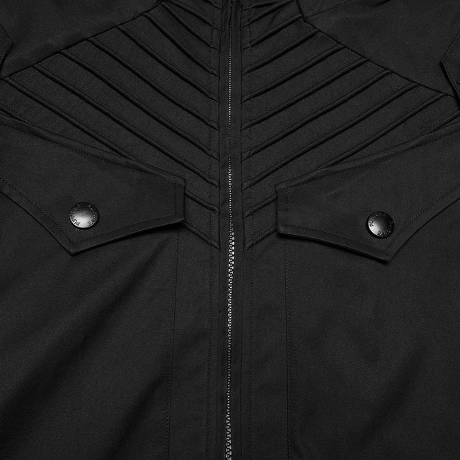 Dunkle Funktionsjacke