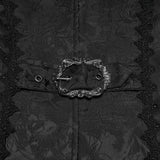 Gothic-Weste mit wunderschönem Drama-Kragen