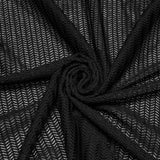 Punk-Shirt aus visuellem Netzgewebe