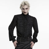 Gothic-Shirt mit dunklem Lagenlook