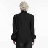 Gothic-Shirt mit dunklem Lagenlook