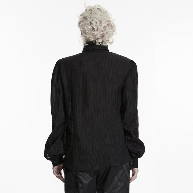 Gothic-Shirt mit dunklem Lagenlook