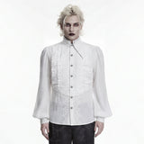 Gothic-Shirt mit dunklem Lagenlook
