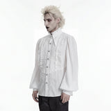 Gothic-Shirt mit dunklem Lagenlook