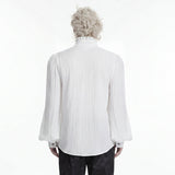 Gothic-Shirt mit dunklem Lagenlook