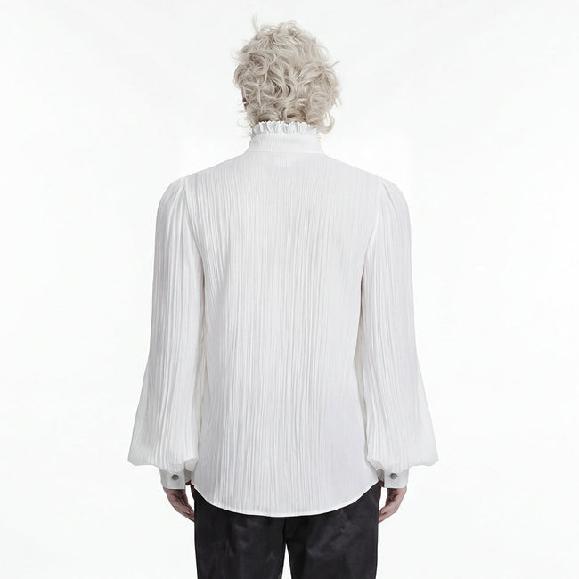 Gothic-Shirt mit dunklem Lagenlook