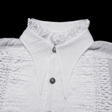Gothic-Shirt mit dunklem Lagenlook