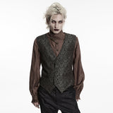 Gothic-Retro-Jacquard-Weste