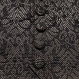 Gothic-Retro-Jacquard-Weste