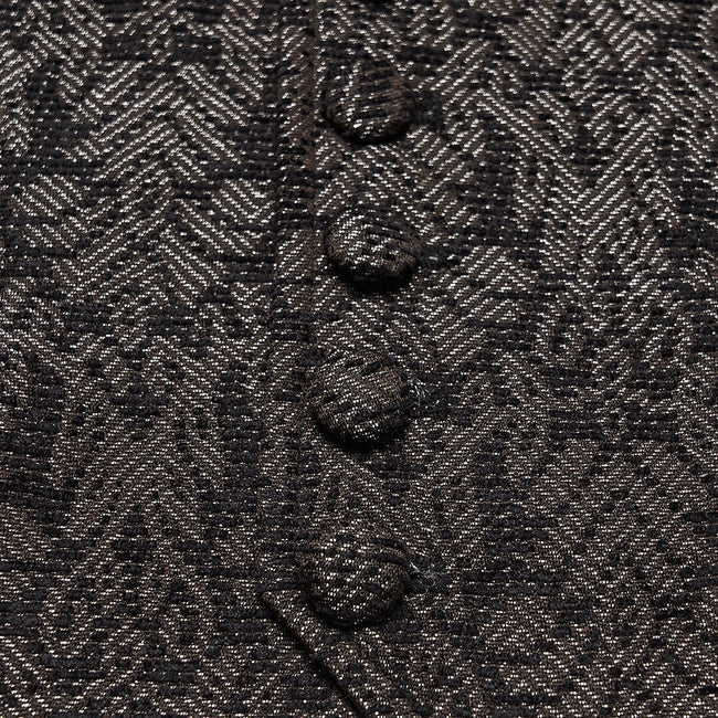 Gothic-Retro-Jacquard-Weste