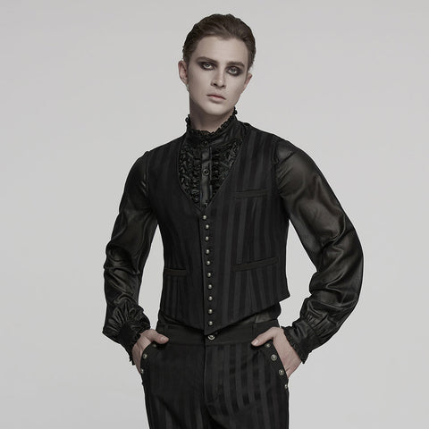 Steampunk Retro Edle Weste