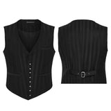 Steampunk Retro Edle Weste