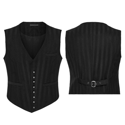 Steampunk Retro Edle Weste