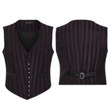 Steampunk Retro Edle Weste