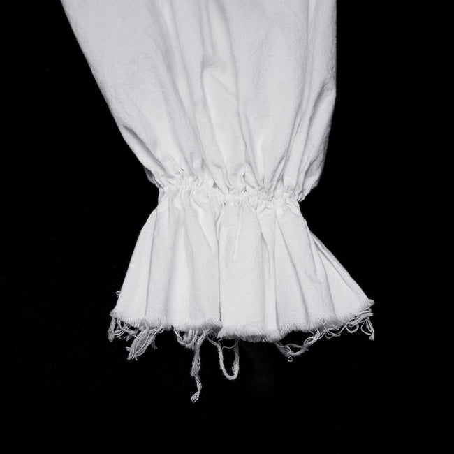 Gothic-Retro-Hemd mit Puffärmeln
