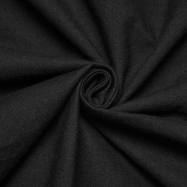 Gothic-Retro-Hemd mit Puffärmeln
