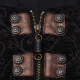 Warme lange Steampunk-Mäntel