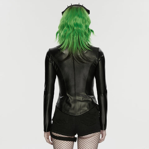 Cyberpunk Slim-Fit-Jacke