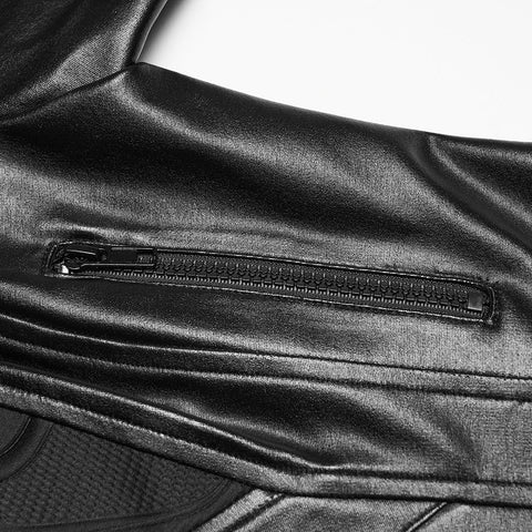 Cyberpunk Slim-Fit-Jacke