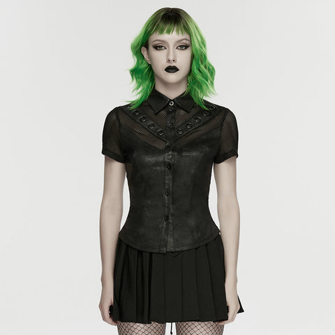 Punk-Mesh-Shirt