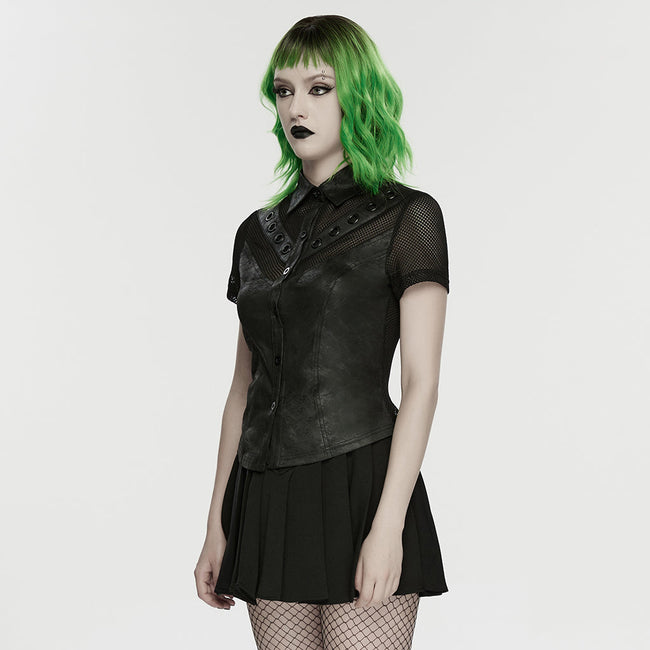 Punk-Mesh-Shirt