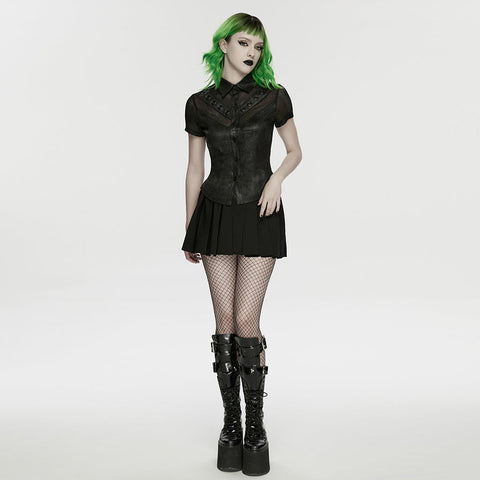Punk-Mesh-Shirt