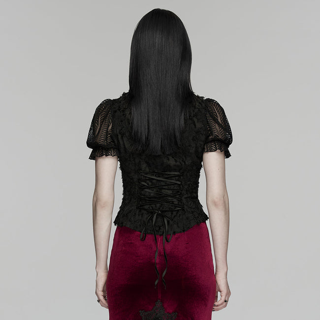 Gothic-Dekadentes Sexy-Shirt