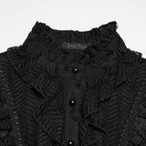 Gothic-Dekadentes Sexy-Shirt