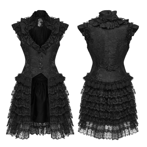 Gothic-Lagenrockweste