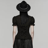 Klassisches Hemd mit Gothic-Textur