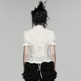 Klassisches Hemd mit Gothic-Textur