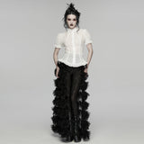 Klassisches Hemd mit Gothic-Textur