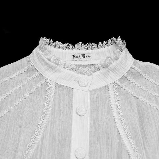 Klassisches Hemd mit Gothic-Textur