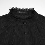 Klassisches Hemd mit Gothic-Textur