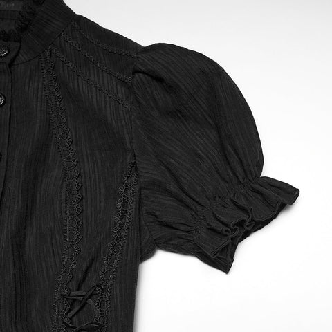 Klassisches Hemd mit Gothic-Textur