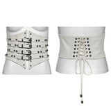 Punk Retro Leder Korsett