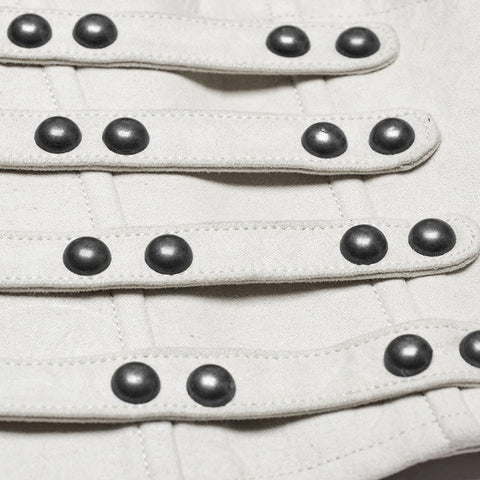 Punk Retro Leder Korsett