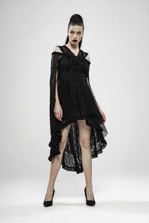 Wilderness Witch Lace Irregular Dress