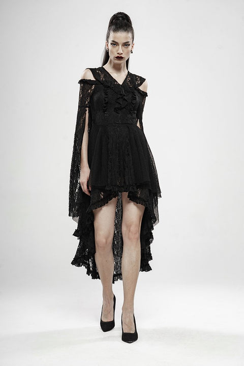 Wilderness Witch Lace Irregular Dress