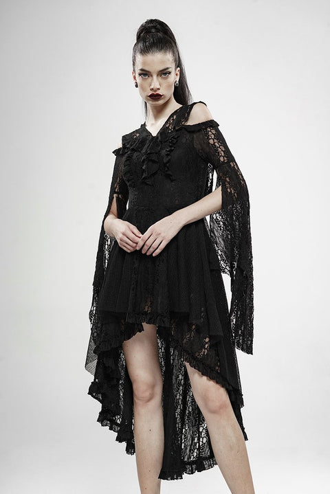 Wilderness Witch Lace Irregular Dress