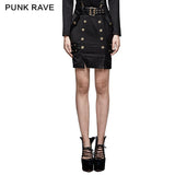 Zarter Uniform Military Warrior Wrapped Half Punk Rock